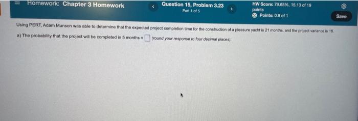 Solved Homework: Chapter 3 Homework Question 15, Problem | Chegg.com