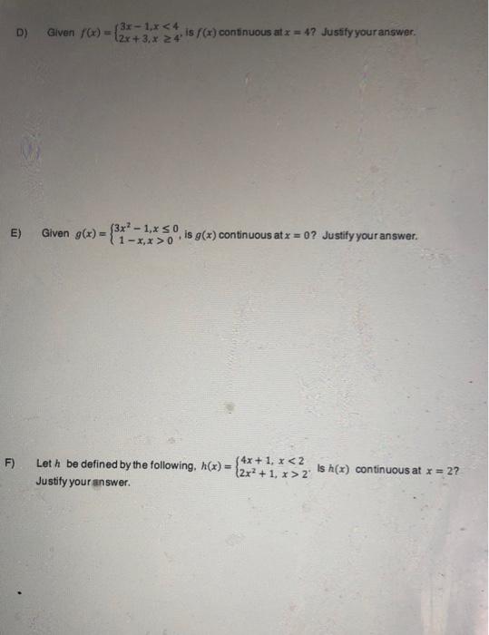 Solved can you show step by step how to do each problem | Chegg.com