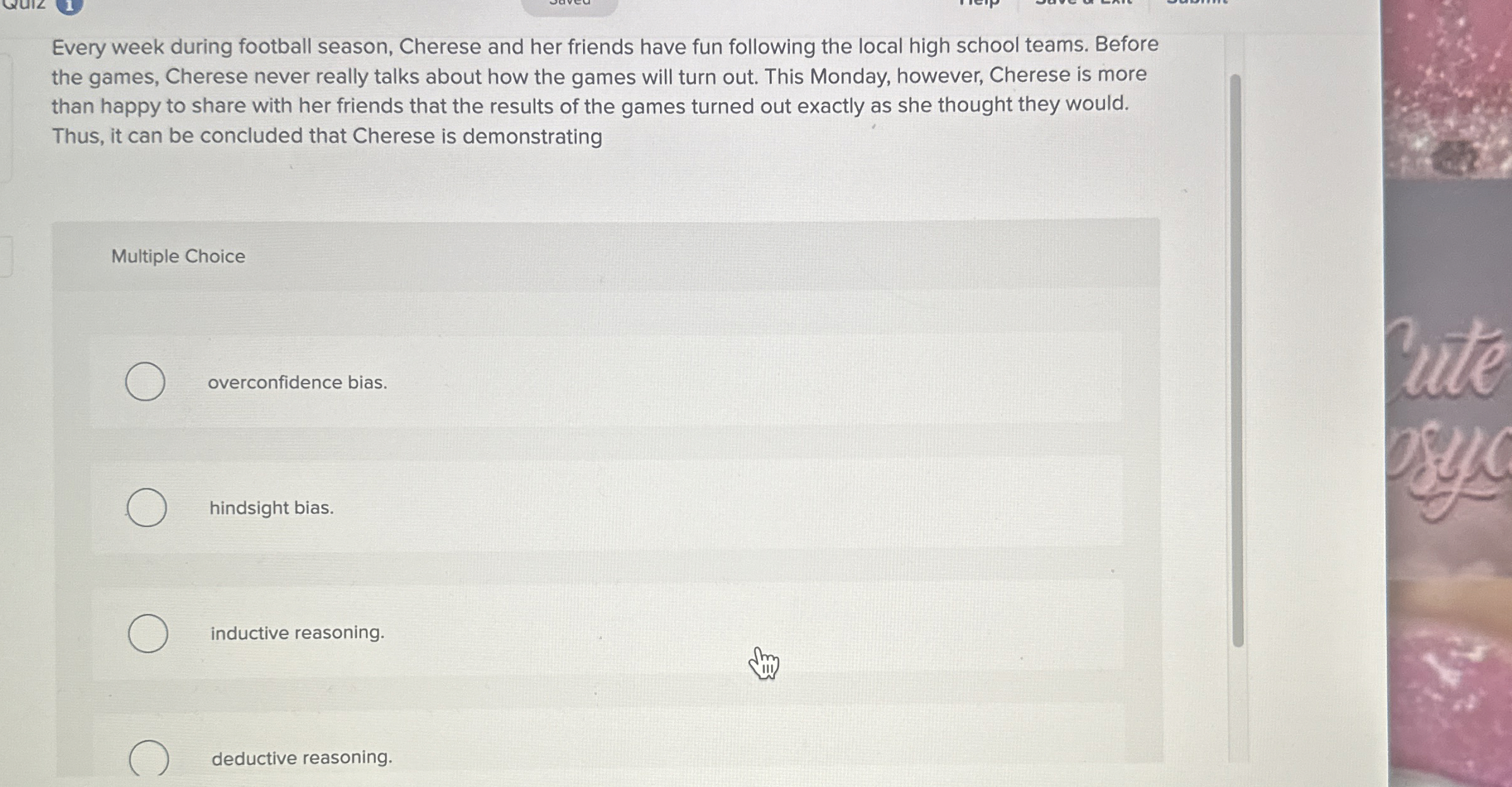 Solved Every week during football season, Cherese and her | Chegg.com