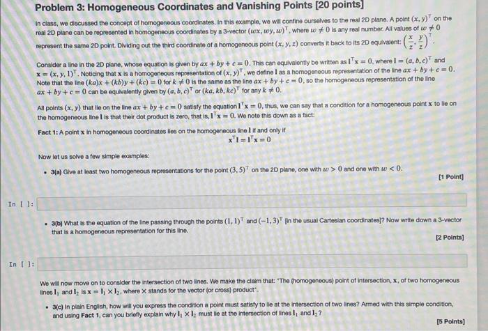 In class, we discussed the concept of homogeneous | Chegg.com