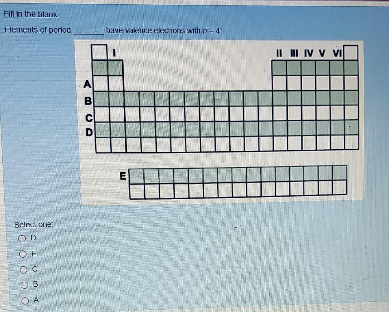 period 4 metallic 27 electrons