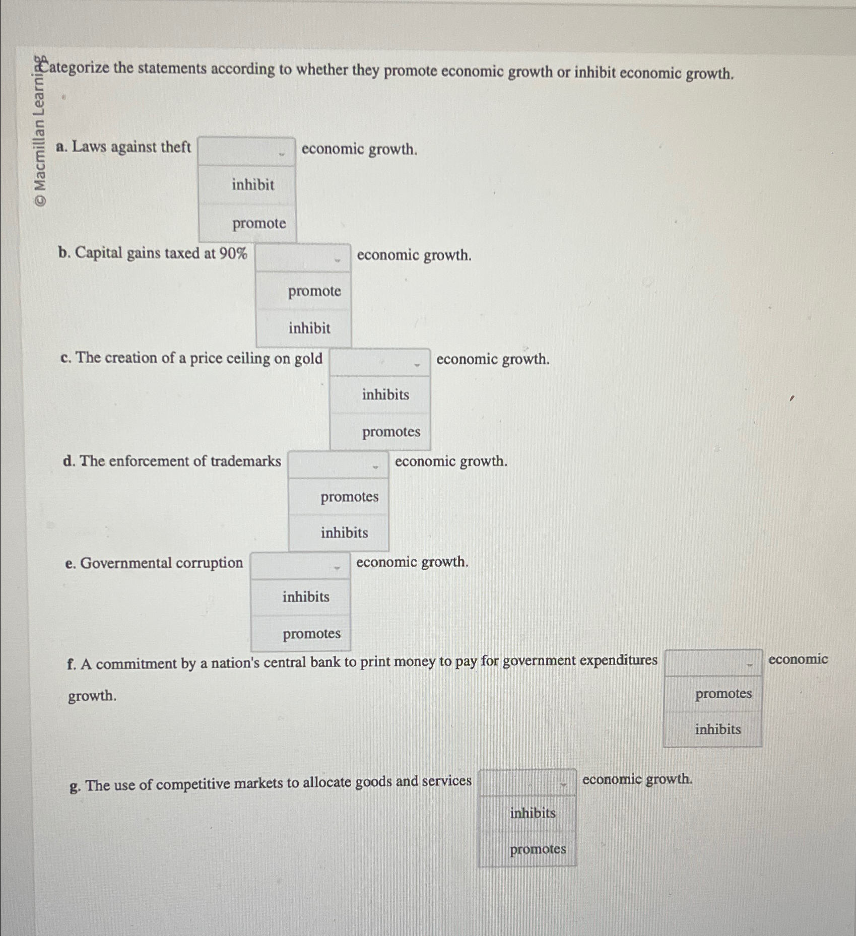 Solved Categorize the statements according to whether they | Chegg.com