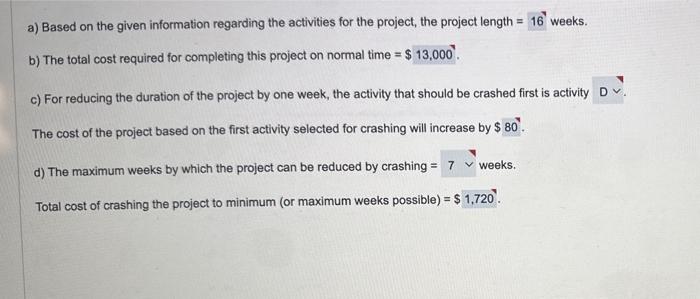 Solved a) Based on the given information regarding the | Chegg.com