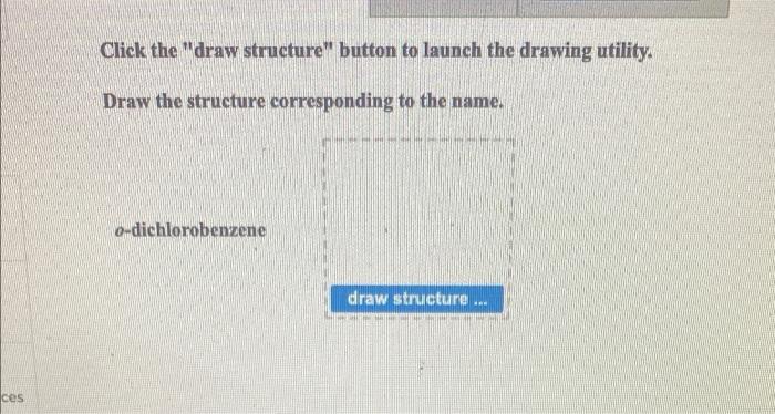 Solved Click The "draw Structure" Button To Launch The | Chegg.com