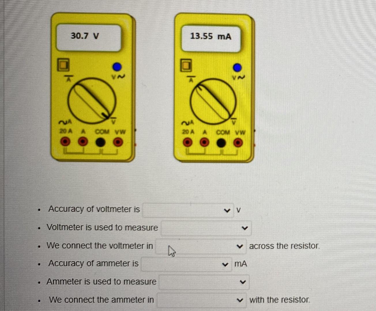 Solved In the experiment on finding the equivalent