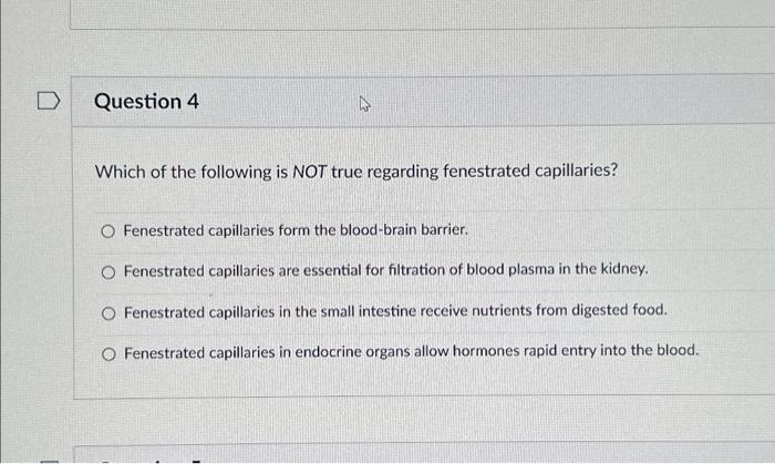 Solved Which of the following is NOT true regarding | Chegg.com
