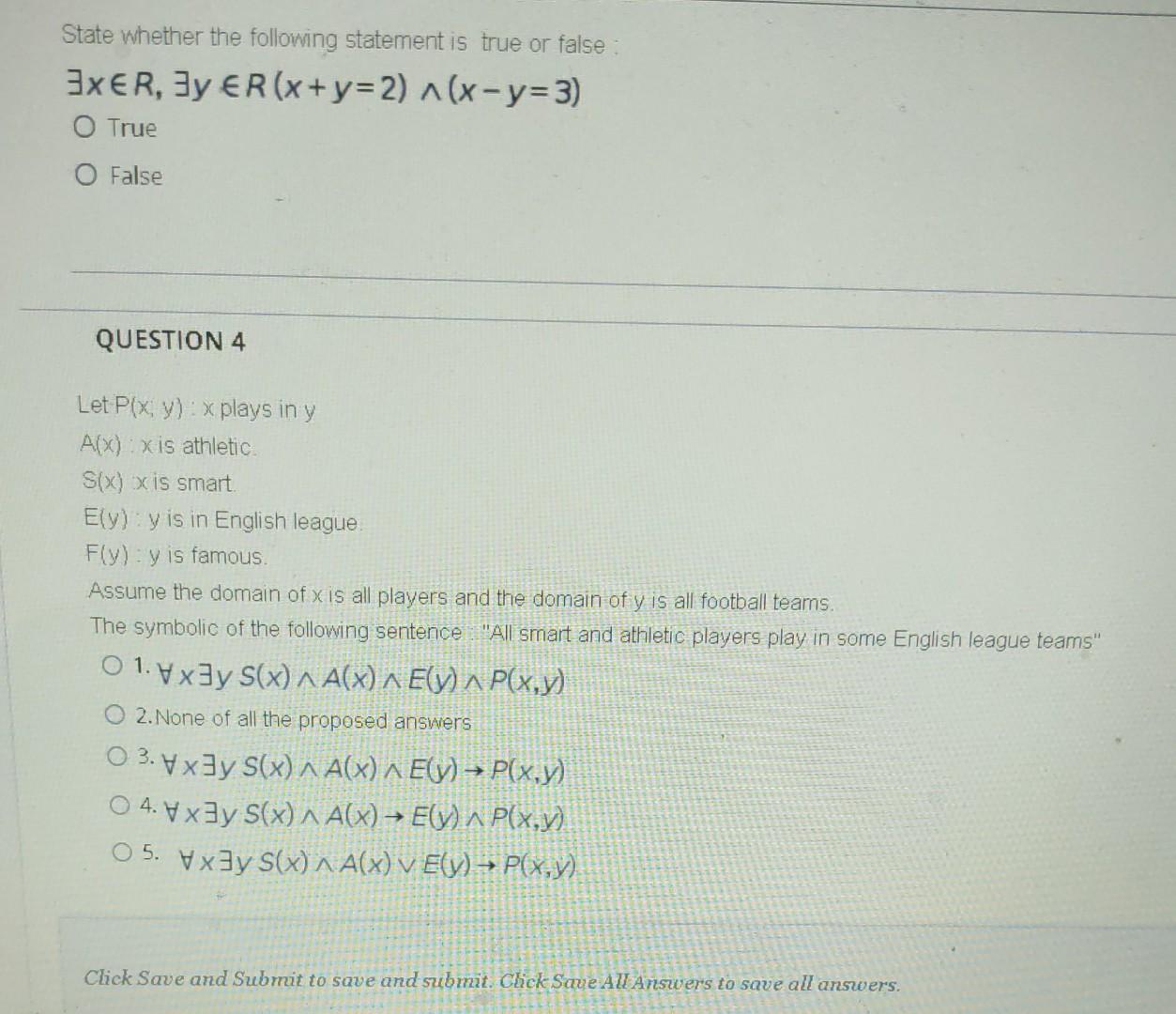 Solved State whether the following statement is true or | Chegg.com
