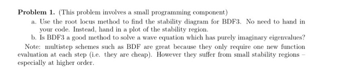 Solved Problem 1. (This problem involves a small programming | Chegg.com