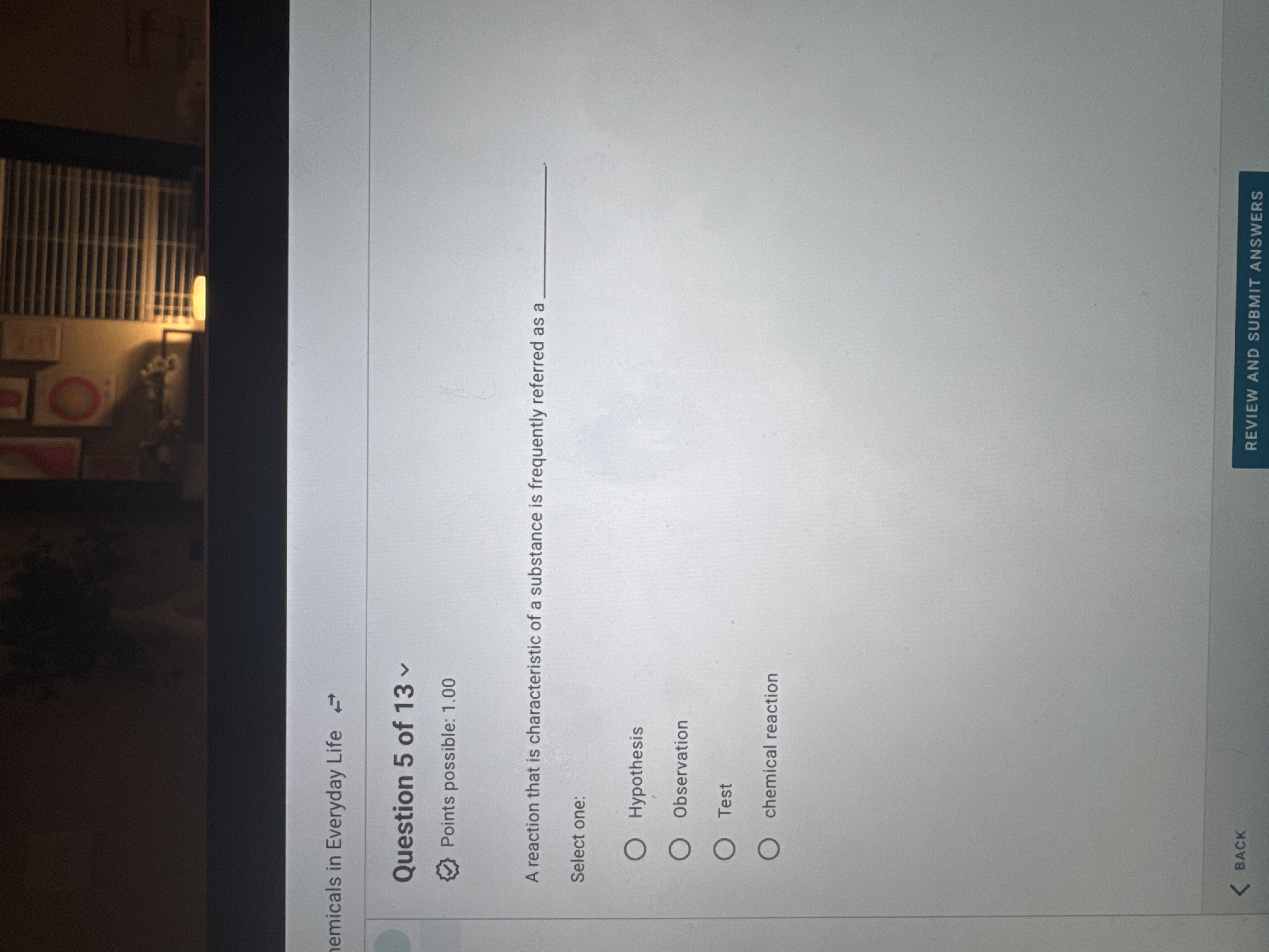 Solved Question 5 ﻿of \( 13 \sim \)Points possible: 1.00A | Chegg.com