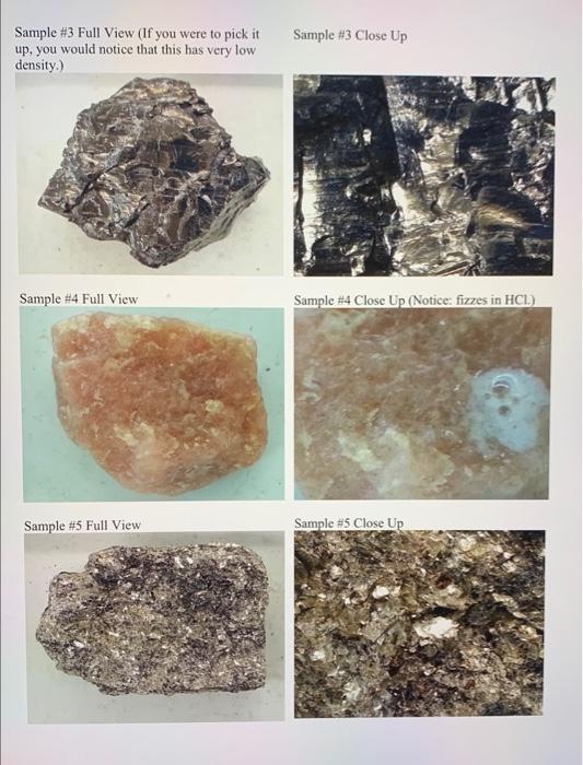 Solved Metamorphic Rocks For this lab, you will be making | Chegg.com