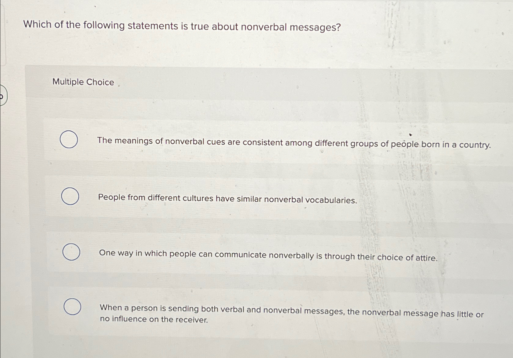Solved Which of the following statements is true about | Chegg.com