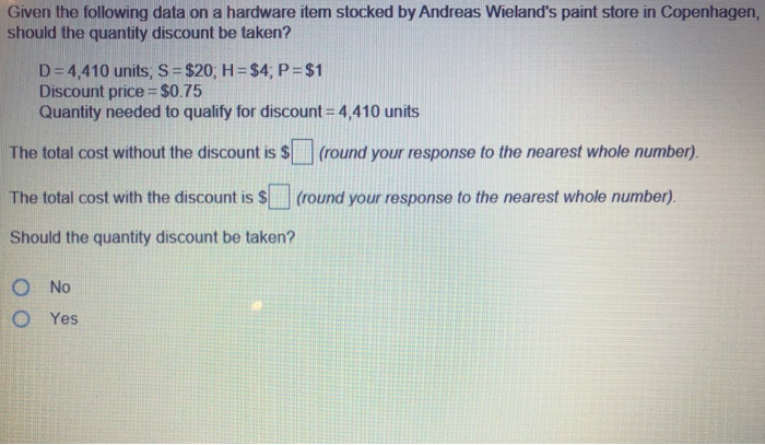 A man finished painting his house and went to the hardware store to buy an  unidentified item in order to finish the job. The cashier said that the  item was 1 for