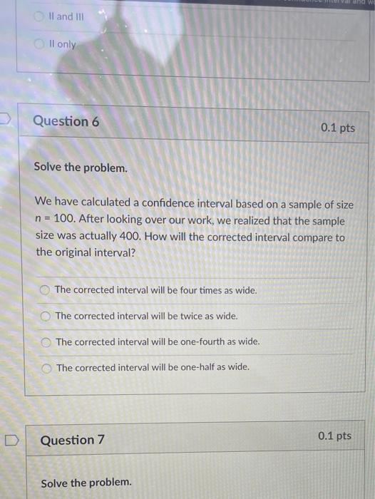 Solved Pts Solve The Problem. We Have Calculated A 95% | Chegg.com