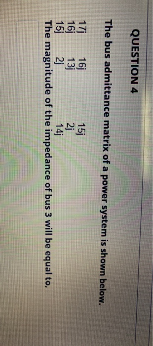 Solved QUESTION 2 Consider the power system shown in Figure | Chegg.com