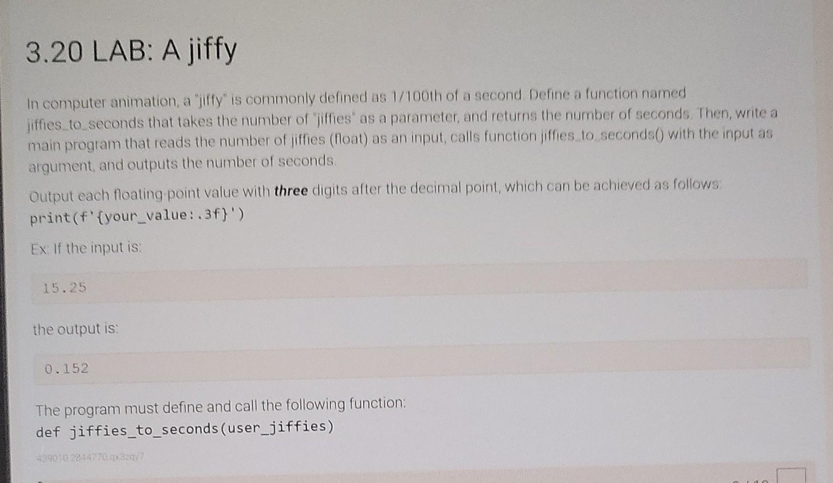 Solved In computer animation, a "ilfy" is commonly defined | Chegg.com
