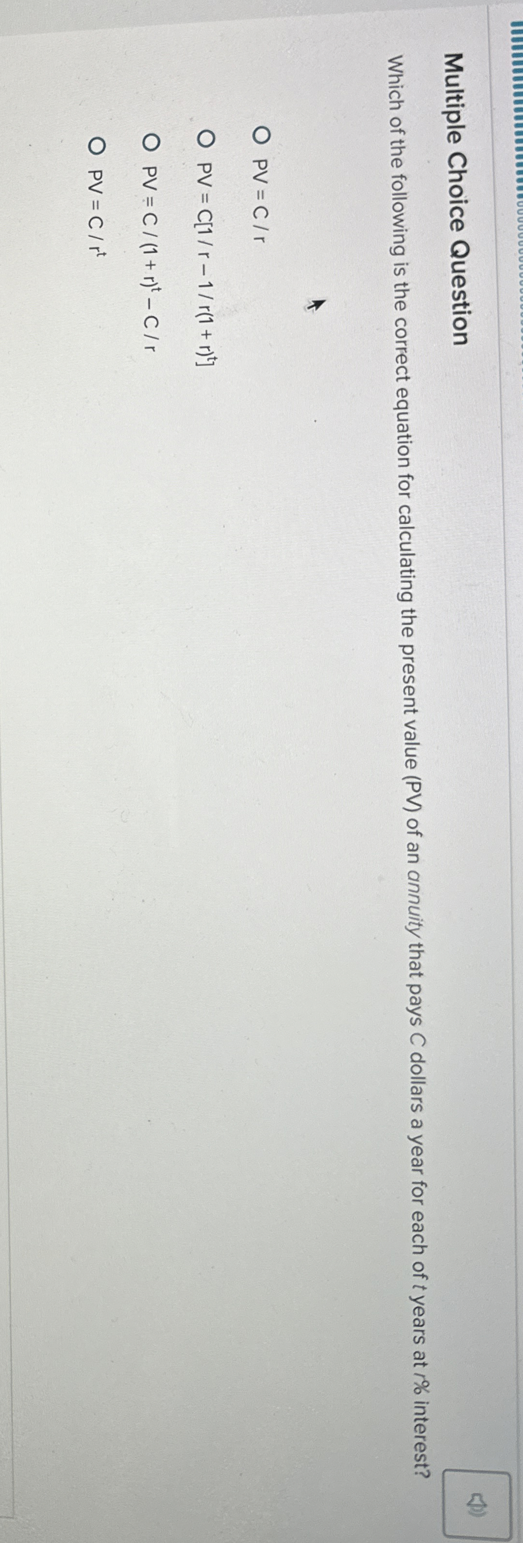 Solved Multiple Choice QuestionWhich of the following is the | Chegg.com