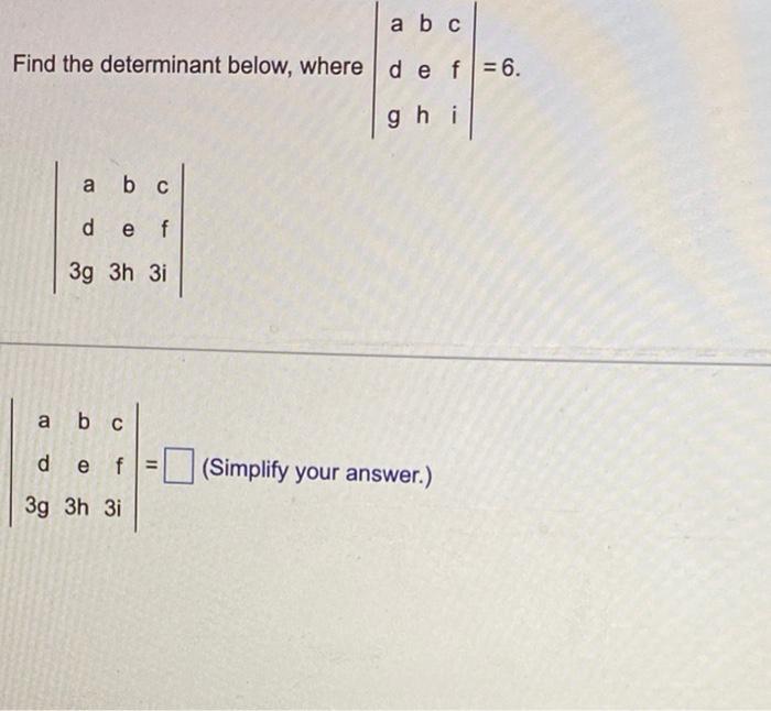 Solved Combine the methods of row reduction and cofactor Chegg