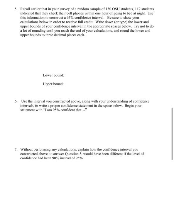 Solved Part 1: A review of some of the big ideas What