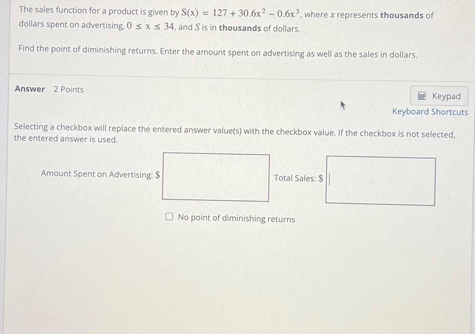 solved-the-sales-function-for-a-product-is-given-by-chegg