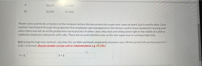 Solved For the past 2 years. Carol has worked in a machining | Chegg.com