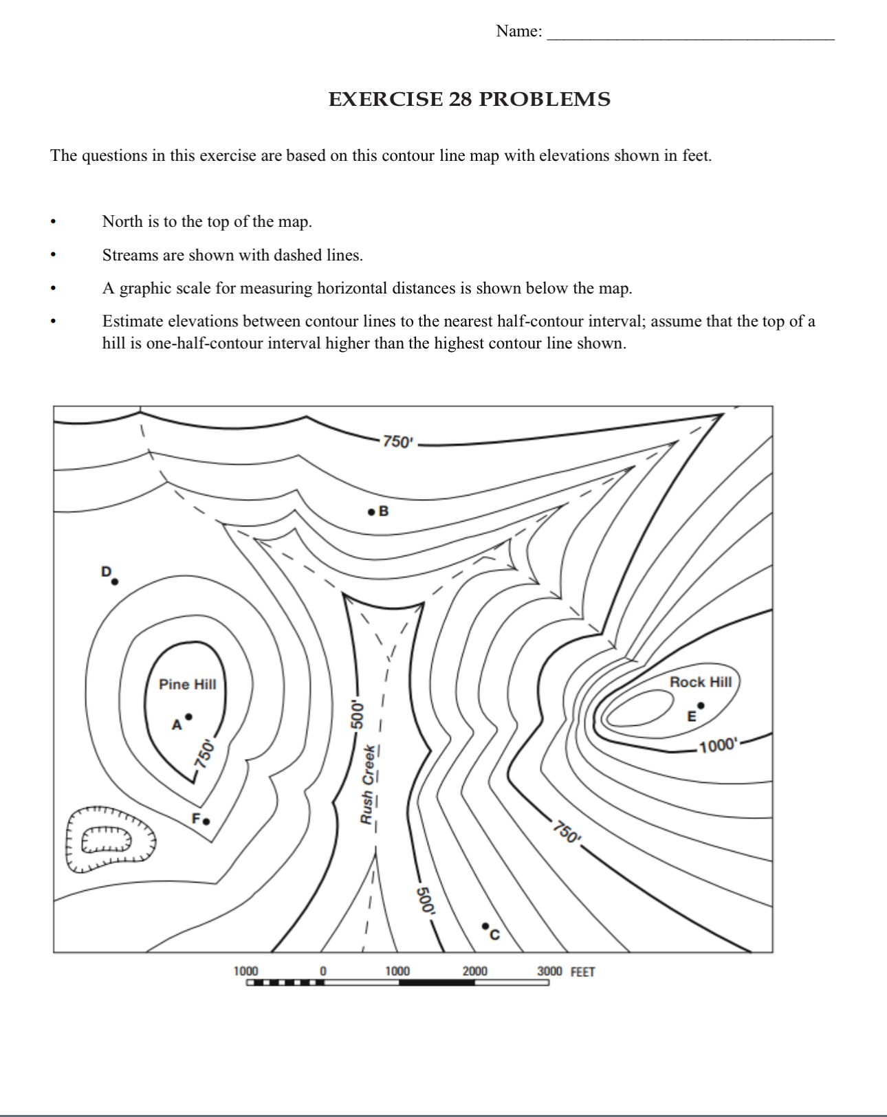 Solved NameEXERCISE 28 ﻿PROBLEMSThe questions in this