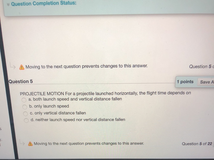 Solved Question Completion Status: 1) Moving to the next | Chegg.com