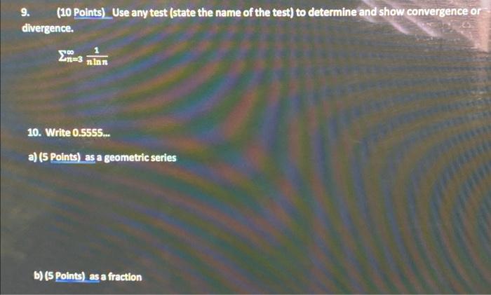 Solved Please do the problems 9 and 10 with all the required | Chegg.com