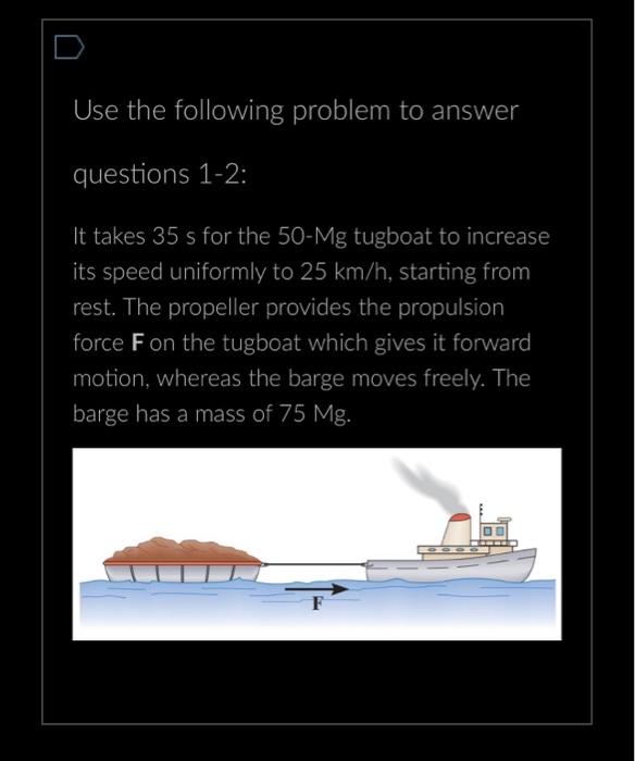 Solved Use The Following Problem To Answer Questions 1-2: It | Chegg.com