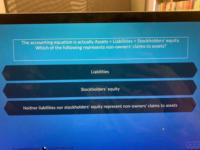 solved-the-accounting-equation-is-actually-assets-chegg