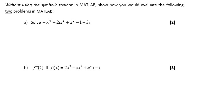 evaluate copy of matlab symbolic toolbox
