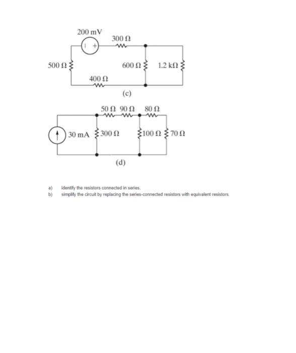 Solved 3.1 For each of the circuits shown in Fig. P 3.1 무.