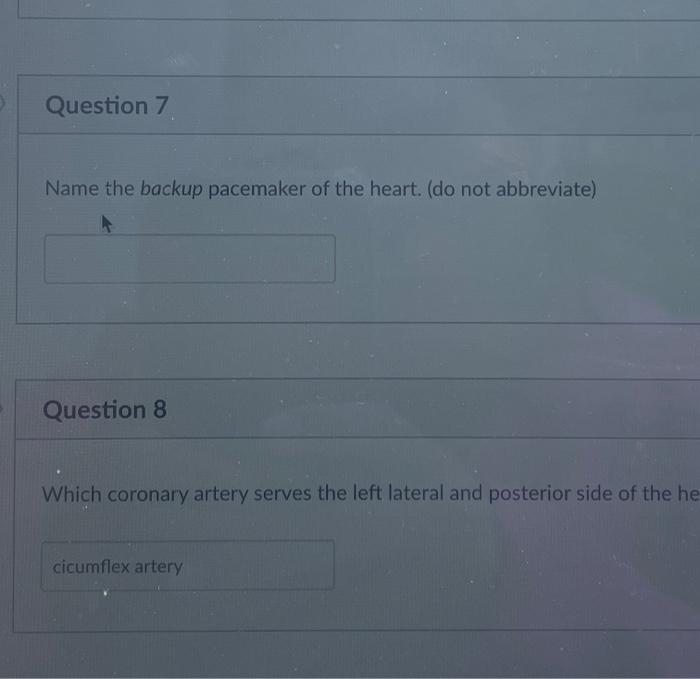 name the backup pacemaker of the heart do not abbreviate