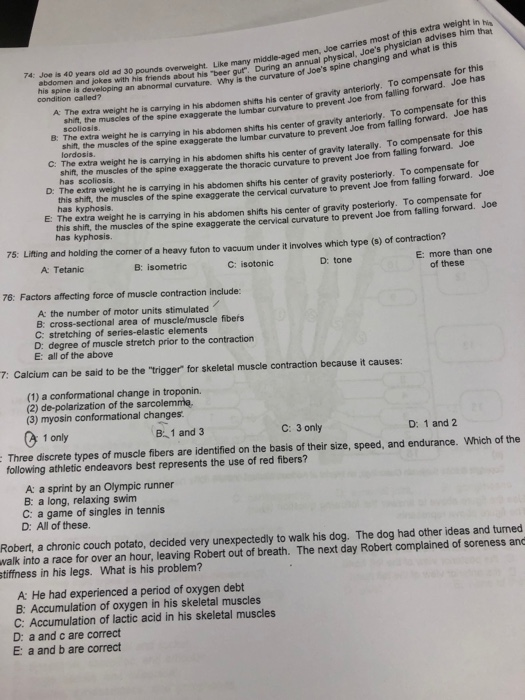 Solved The Hyoid Bone Is Unique Because B One Of The Body Chegg Com