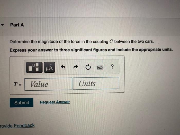 Solved Problem 13.2 The Two Boxcars A And B Have A Weight Of | Chegg.com