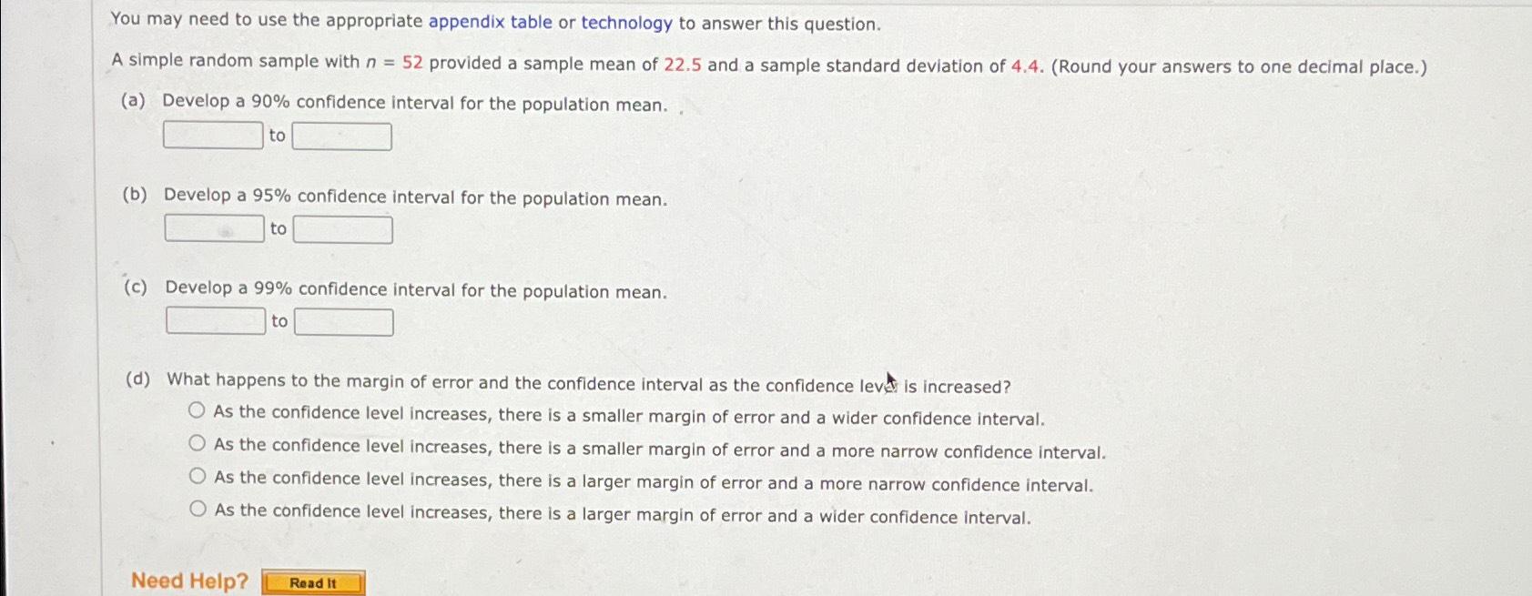 Solved You may need to use the appropriate appendix table or | Chegg.com