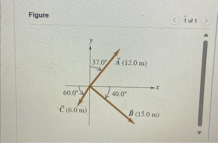 Solved FigureCompute the x and y components of vector A | Chegg.com