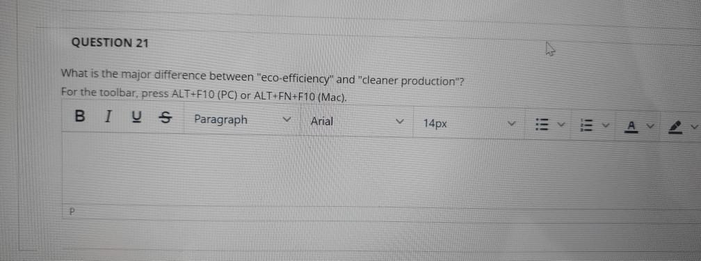 Solved QUESTION 21 What is the major difference between | Chegg.com