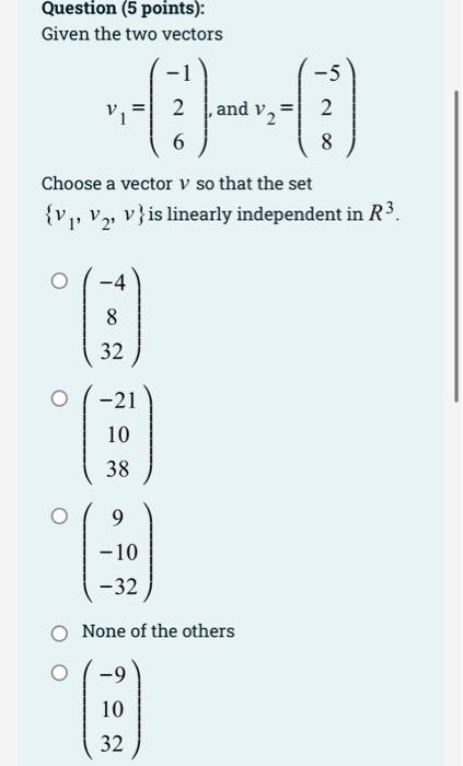 Solved solve all of the questions i don't need steps give me | Chegg.com