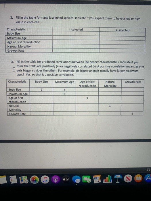 solved-2-fill-in-the-table-for-r-and-k-selected-species-chegg