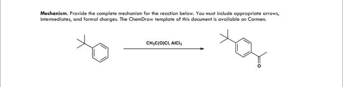 Solved Mechanism. Provide the complete mechanism for the | Chegg.com
