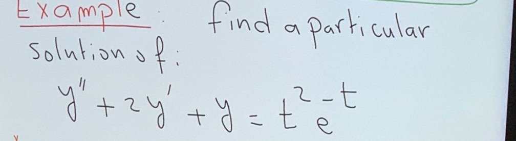 Solved Examplesolution of:find a | Chegg.com
