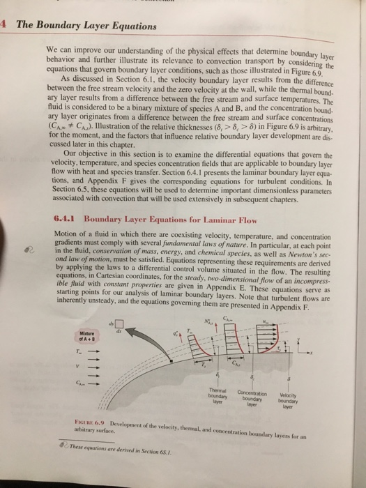 Solved 1 The Boundary Layer Equations We can improve our | Chegg.com