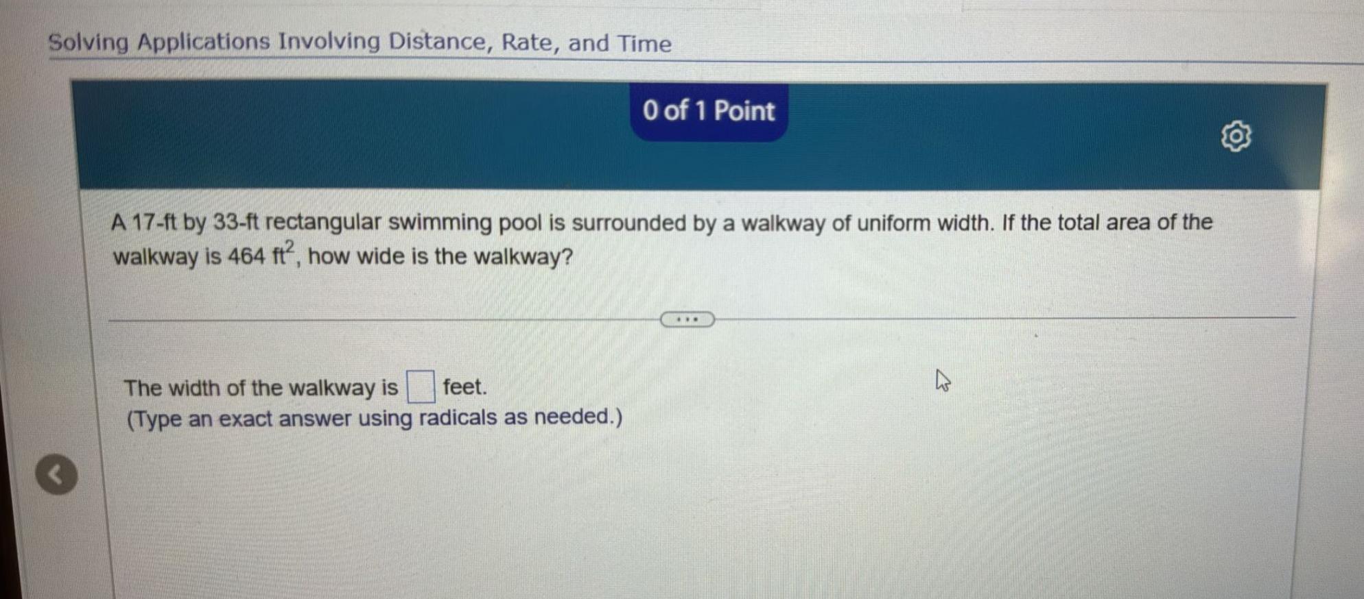 Solved Solving Applications Involving Distance, Rate, and | Chegg.com
