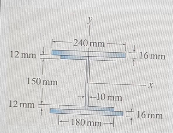 Solved 240 mm 12 mm 16 mm 150 mm x -10 mm 12 mm 16 mm - 180 | Chegg.com
