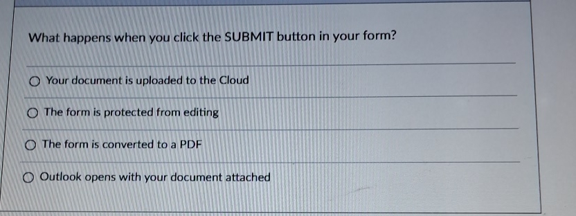 Solved What happens when you click the SUBMIT button in your | Chegg.com