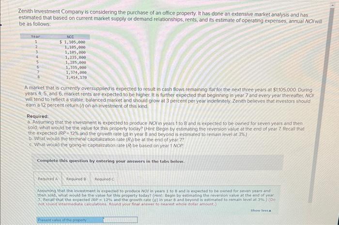 solved-zenith-investment-company-is-considering-the-purchase-chegg