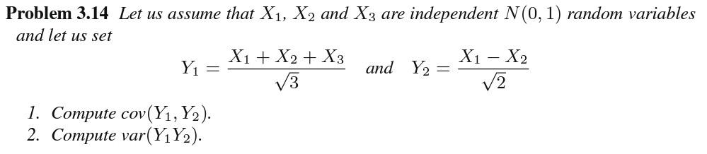 Solved Problem 3.14 Let Us Assume That X1,X2 And X3 Are | Chegg.com