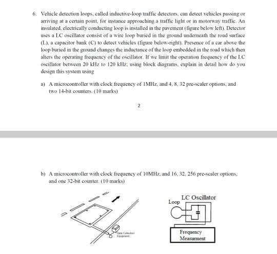 Left: Microwave vehicle detectors, Right: Inductor loop vehicle