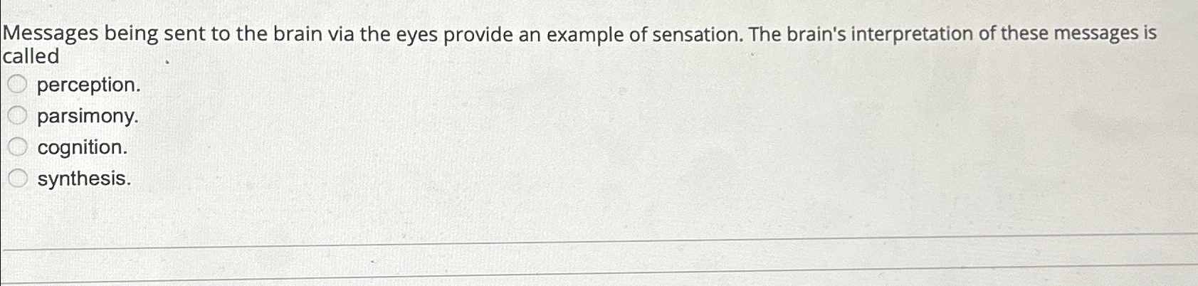 how do your eyes send messages to the brain