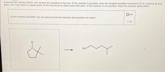 Solved xamine the curved arrow mechanism below, and answer | Chegg.com